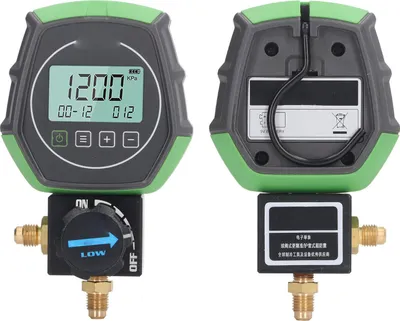 Obrázok produktu pre Vysoko presný digitálny manometer Marhynchus na testovanie tlaku v reálnom čase v domácich a automobilových klimatizačných systémoch