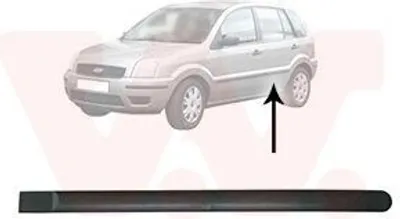Immagine prodotto di VAN WEZEL Modanatura per porta posteriore sinistra Modanatura per FORD FUSION (JU) 1810425