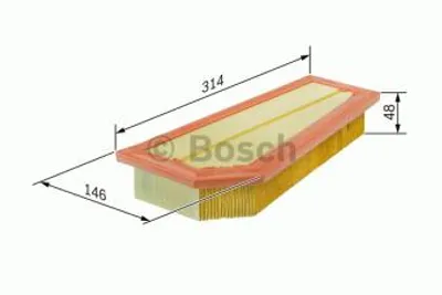 Produktbild von Bosch Luftfilter  F 026 400 134