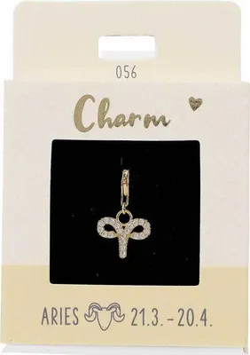 Produktbild von DEPESCHE Charm Express yourself Widder gold