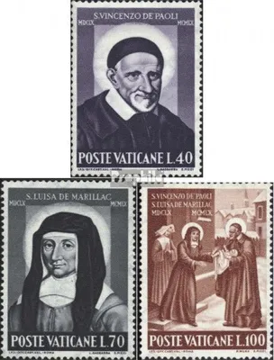 Produktbild von Briefmarken Vatikanstadt 1960 Mi 360-362 (kompl.Ausg.) postfrisch Sondermarken