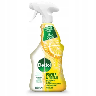 Produktbild von Dettol Power spray do czyszczenia powierzchni 500 ml