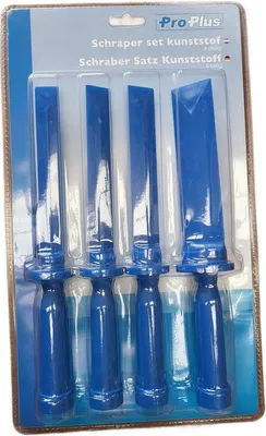 Image de Jeu de grattoirs en plastique 4 pièces