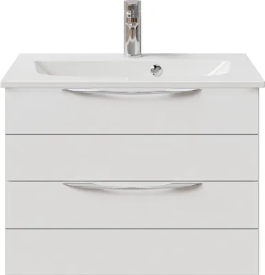 Produktbild von PELIPAL Serie 6025 SET-045-002 Waschtisch mit Unterschrank bestehend aus: Waschtisch, Waschtischunterschrank  / 67cm