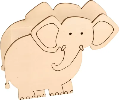 Produktbild von Spardose Elefant aus Holz