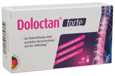 Zdjęcie produktu dla Doloctan forte Kapsułki 80 kapsułek