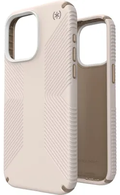 Productafbeelding van Speck Presidio2 Grip Schokbestendig hoesje voor iPhone 15 Pro Max - Bleached Bone Roze