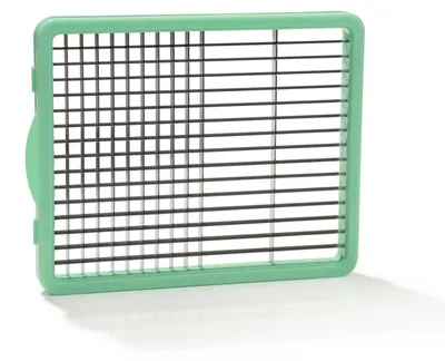 Immagine prodotto di Genius Nicer Dicer Coltello da chef 2 in 1, accessorio tagliaverdure, taglia la verdura e l'insalata di frutta a cubetti e a strisce, qualità G-NOX