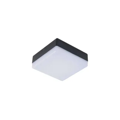 Produktbild von Lucande LED-Deckenlampe Thilo, 16cm, anthrazit, Sensor, IP54
