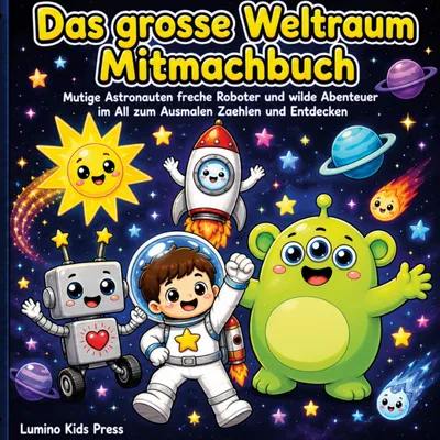 Produktbild von Das große Weltraum Mitmachbuch