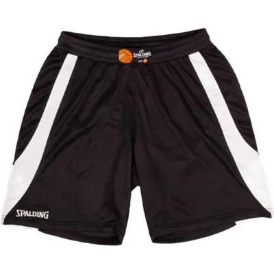 Produktbild von Spalding Jam Basketballshort Damen - Schwarz / Weiß