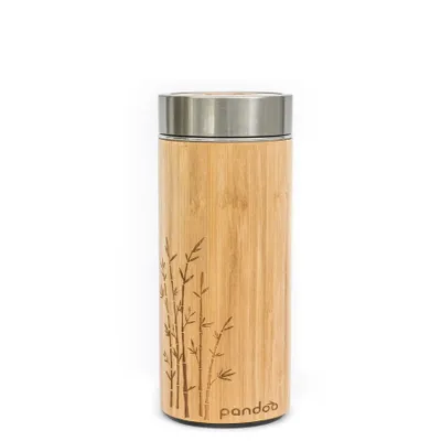 Immagine prodotto di PANDOO Tazza termica in bambù 360ml H20cm Ø6,5cm