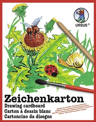Produktbild von Zeichenkarton 200g/qm A2 VE=10 Bogen