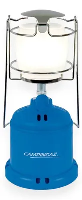 Immagine prodotto di Lampada a gas per campeggio con supporto in plastica accensione normale ideale per outdoor e illuminazione portatile