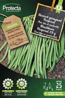 Productafbeelding van Protecta Groente zaden: Staakboon Vesperal 25 g