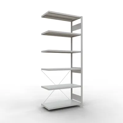 Produktbild von Stecksystem Anbauregal - 2500x1000x500 mm, Typ 330 kg
