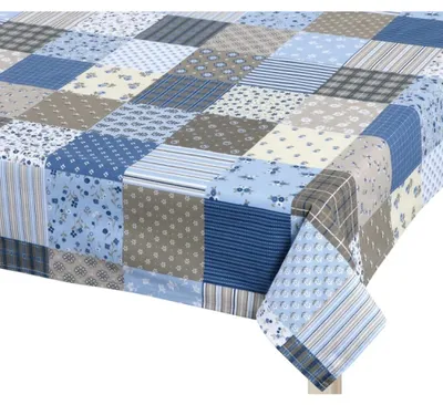 Image de Nappe ADÉLA - 120x140 cm - Bleu