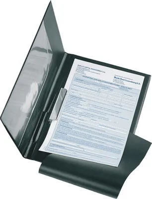 Produktbild von Auftragsmappe A4 schwarz Packung mit 10 Stück