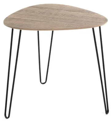 Image de Table de salle à manger moderne en MDF et en métal
