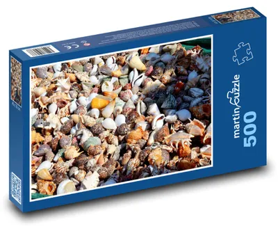 Obrázok produktu pre Puzzle 500 Kôrovce a morské mušle - martinpuzzle