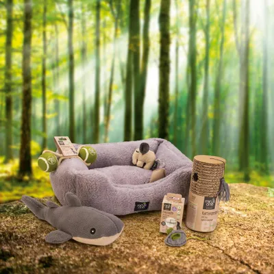 Immagine prodotto di Beeztees Minus One Rochen – Giocattolo per cani, in pile