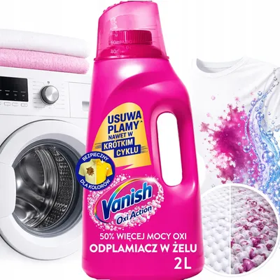 Produktbild von Vanish Oxi Action Pink Fleckenentferner-Gel 2 l
