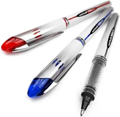 Productafbeelding van uni-ball Vision "Elite UB-200" balpen met vloeibare inkt - Set van 3 - Gemengd