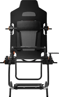 Produktbild von SucceBuy Racing Wheel Ständer faltbar für Logitech G923/G920/G29, Lenkradständer und Fußpedalwinkel einstellbar, tragbares Fahrsimulator-Cockpit aus Stahl, Thrustmaster T248P, GT/Formel-Modus