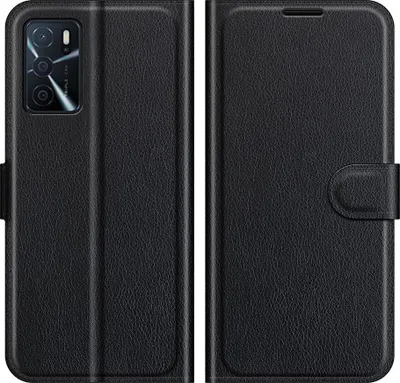 Produktbild von OPPO A16 / A54s Hülle - Coverup Klapphülle - Schwarz