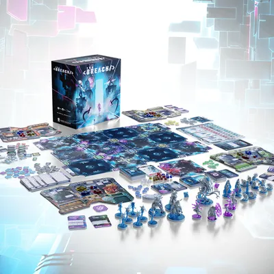 Productafbeelding van Asmodee The Breach, competitief bordspel, voor 1-4 spelers, vanaf 14 jaar