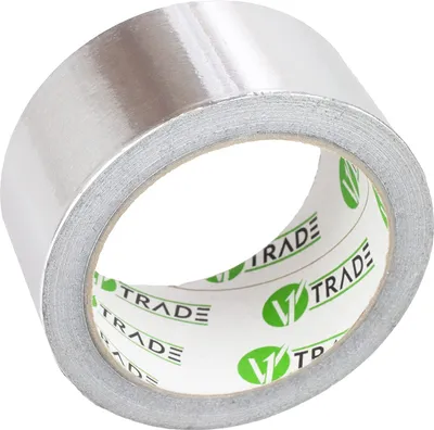 Produktbild von V1 Trade Aluminium Klebeband Hitzebeständiges 48 mm x 25 m - 1 Rolle Wasserdichtes Alu Klebeband zum Reparieren von Metalloberflächen - Metallklebeband UV Beständig - Starke Aluband Selbstklebend