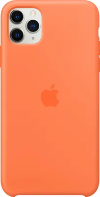 Immagine prodotto di Custodia in silicone Apple iPhone 11 Pro Max Vitamina C Arancione