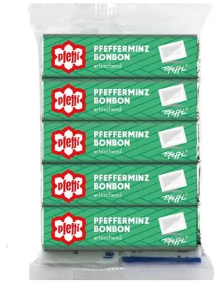 Produktbild von Pfeffi Pfefferminz Bonbon 5er