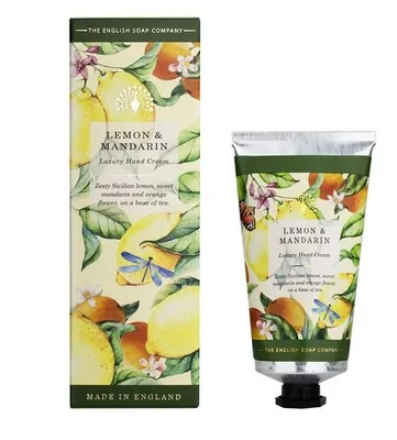 Produktbild von The English Soap Company, Lemon & Mandarin, Handcreme 75 ml