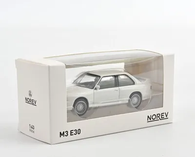 Produktbild von NOREV 1:43 Jet-Car BMW M3 E30 1986 - white 350012