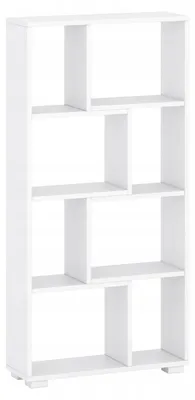 Zdjęcie produktu dla Mała ścienna półka podłogowa 120x60x20 biała