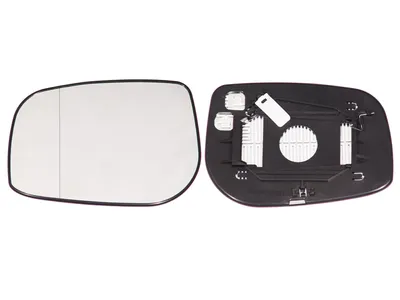 Produktbild von ALKAR Spiegelglas Außenspiegel Links für TOYOTA AVENSIS Stufenheck (T25) Beheizbar Asphärisch 6471266