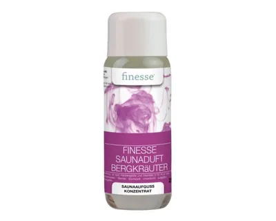 Produktbild von finesse Saunaduft Aufguss Bergkräuter 250ml