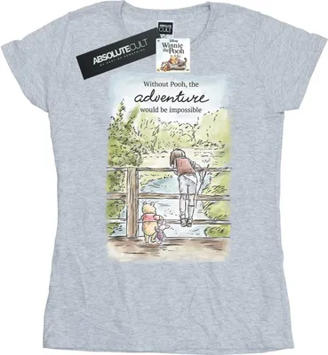 Produktbild von Disney - "Adventure" T-Shirt für Damen BI44790 (L) (Grau)