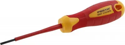Produktbild von FESTA - Elektrik Schraubendreher S2. 5x75mm, VDE 1000V