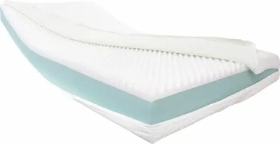 Produktbild von Dibapur® Visco : (145x180) Orthopädische Visco + Kaltschaummatratze H2 - ca.16 cm Kern mit gestrickten Medicool (EC) Doppeltuchbezug ca. 16,2 cm (Hohes Raumgewicht)