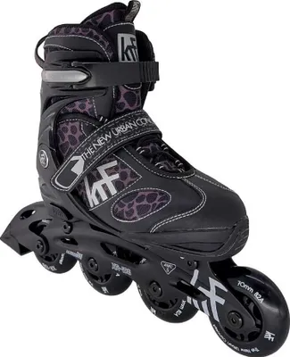 Produktbild von Krf Soft Xr-190 Kinder-inlineskates Schwarz EU 34-37 Jungen,Mädchen Schwarz EU 34-37