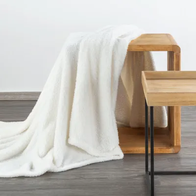 Obrázok produktu pre KLORI flano deka 200x220 cm biela - DESIGN 91
