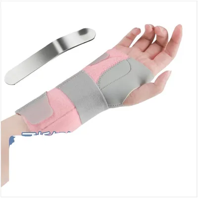 Produktbild von INF Handgelenkbandage mit Aluschiene - Verstellbare Unterstützung für Rechts Rosa L