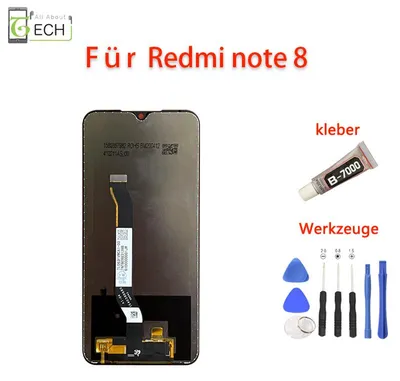 Produktbild von Für Xiaomi Redmi Note 8 2021 LCD Display Touch Screen Bildschirm + Werkzeuge