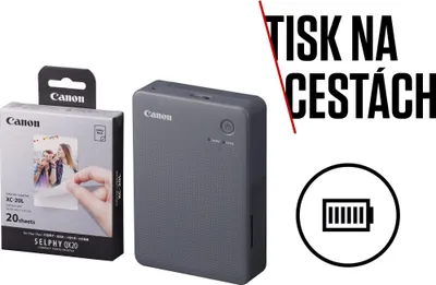 Immagine prodotto di Canon SELPHY Square QX20 grey KIT (incl. 20 pezzi di carta)
