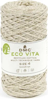 Zdjęcie produktu dla DMC Eco Vita Metallic – przędza w 100% z recyklingu (kolor 3)