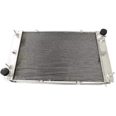 Image de Radiateur en aluminium, compatible Porsche 928, 56 mm, 2 refroidisseurs d’huile, design léger