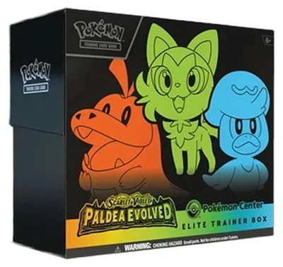 Produktbild von Pokemon Paldea Evolved Pokémon Center Elite Trainer Box