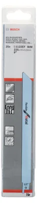 Image de Lame de scie sabre S 1122 EF, Flexible for Metal, paquet de 25 pièces